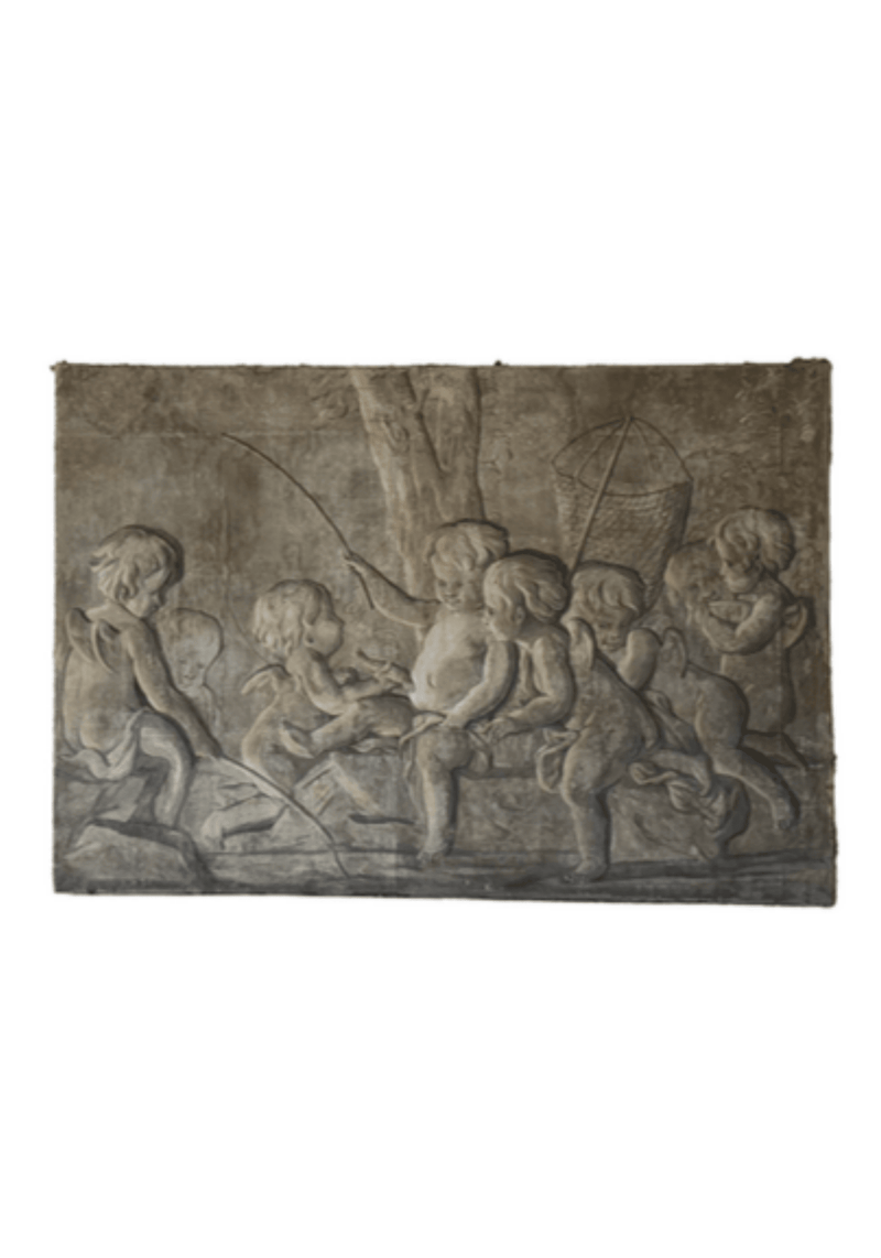 Louis XVI Era Painted Four Seasons Grisailles