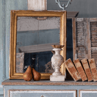 Louis XVI Mirror with Beaded Fillet