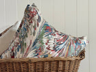 Marbleized Pillow Cover with Matching Flange