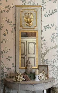 Pair of Antique French Gilt Trumeau Mirrors
