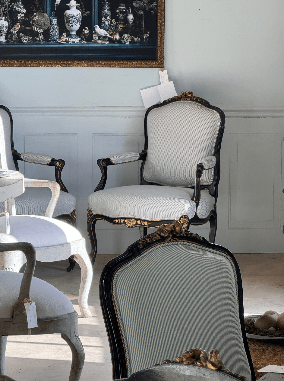 Pair of Belgian Armchairs