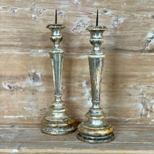 Pair of Louis XVI Silver Candlesticks