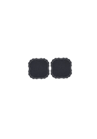 Pair of Stella Waxed Italian Linen Placemats, Navy
