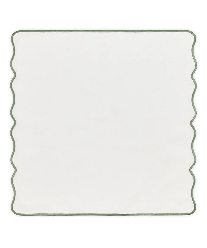 Scalloped Linen Napkin