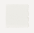 Scalloped Linen Napkin