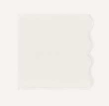 Scalloped Linen Napkin