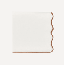Scalloped Linen Napkin