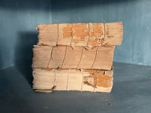 Set of 3 Antique Mustard Angloise Books