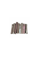 Set of 7 Antique Rose Colored Novels