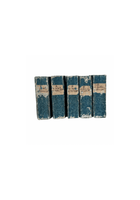 Set of Antique Prussian Blue Books