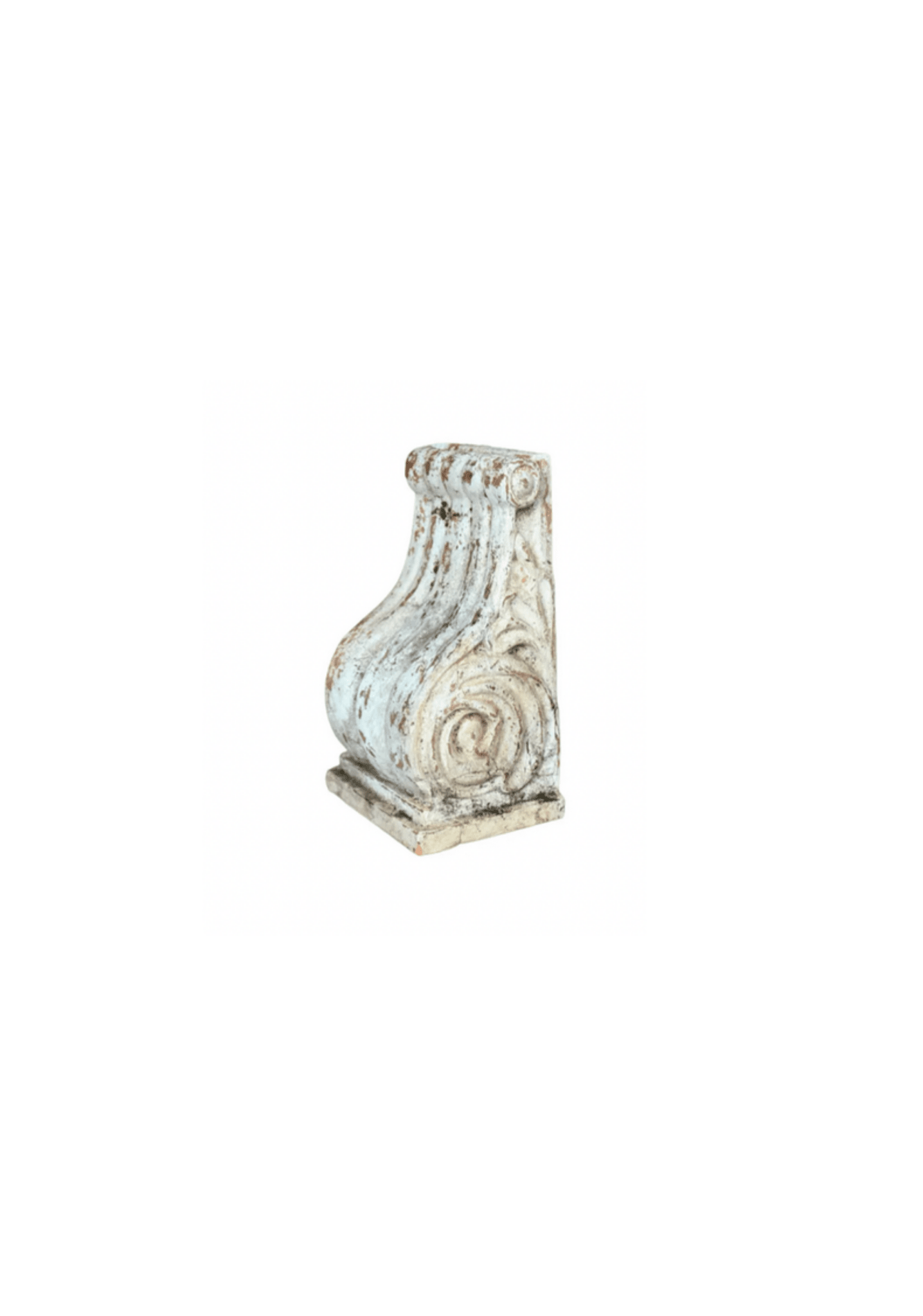 Terra Cotta Wall Bracket with Beautiful Patina