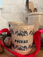 Vintage French Kitchen Canisters, Medium