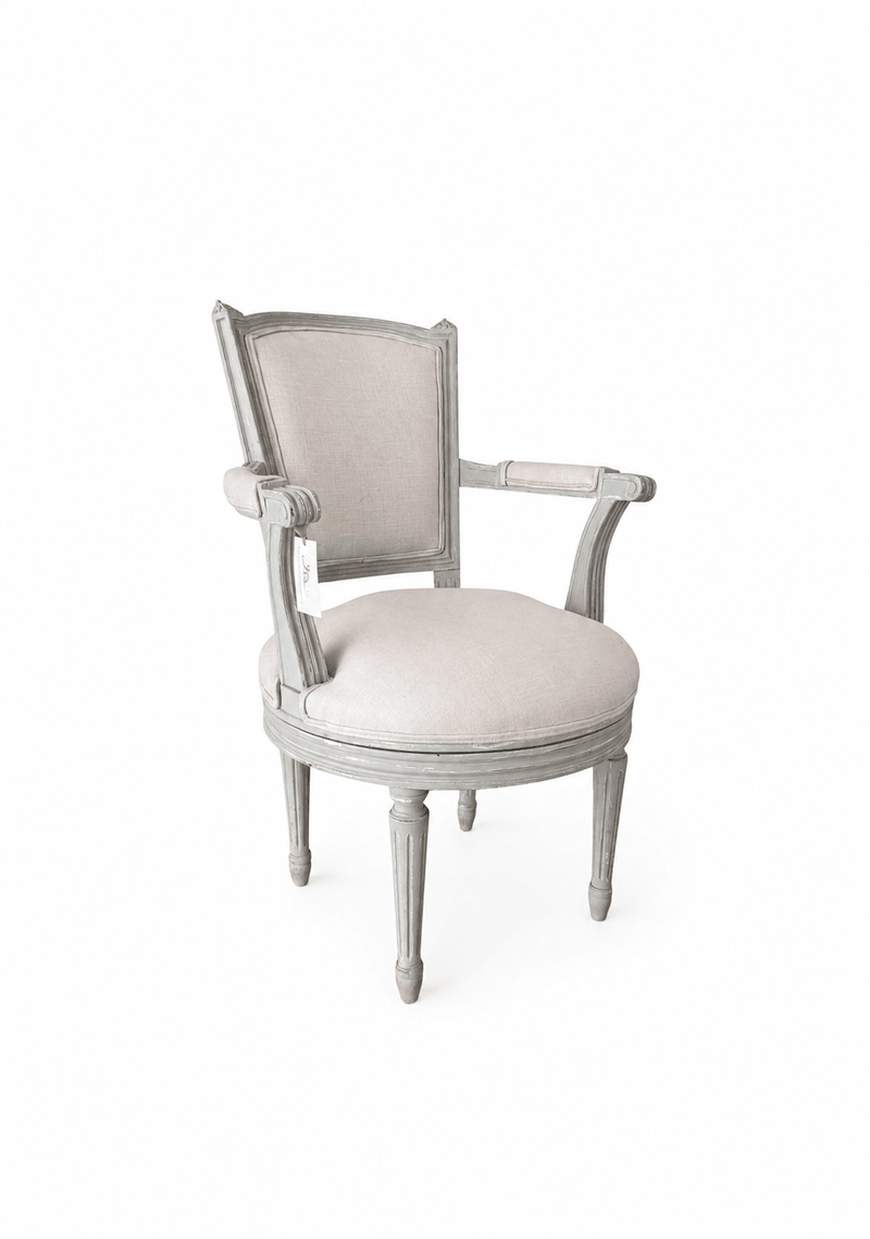 Vintage French Swivel Desk Chair