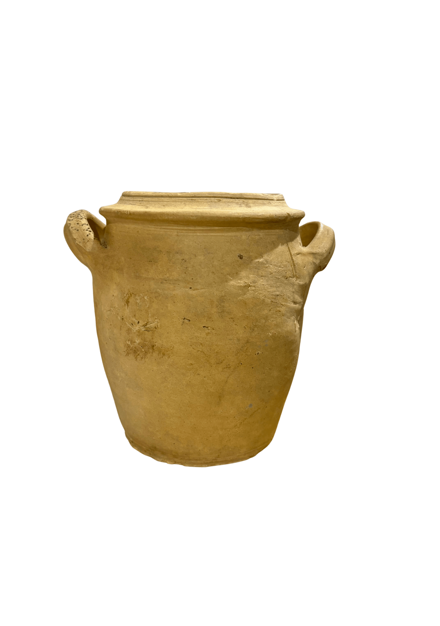 Vintage Garden Urn, Ochre Patina