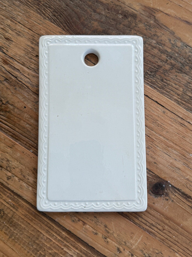 Vintage Ironstone Bread and Butter Boards