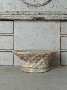 Vintage Marbelized Pichon d'Uzes Decorative Bowl
