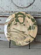 Vintage Marbelized Pichon d'Uzes Plate