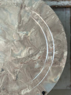 Vintage Marbelized Pichon d'Uzes Plate