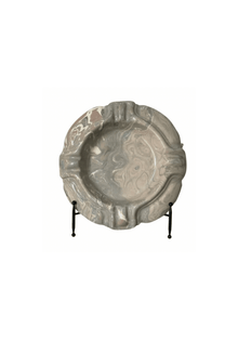 Vintage Marbelized Pichon d'Uzes Trinket Bowl