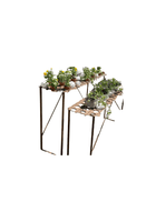 Vintage Potting Table on Custom Stand