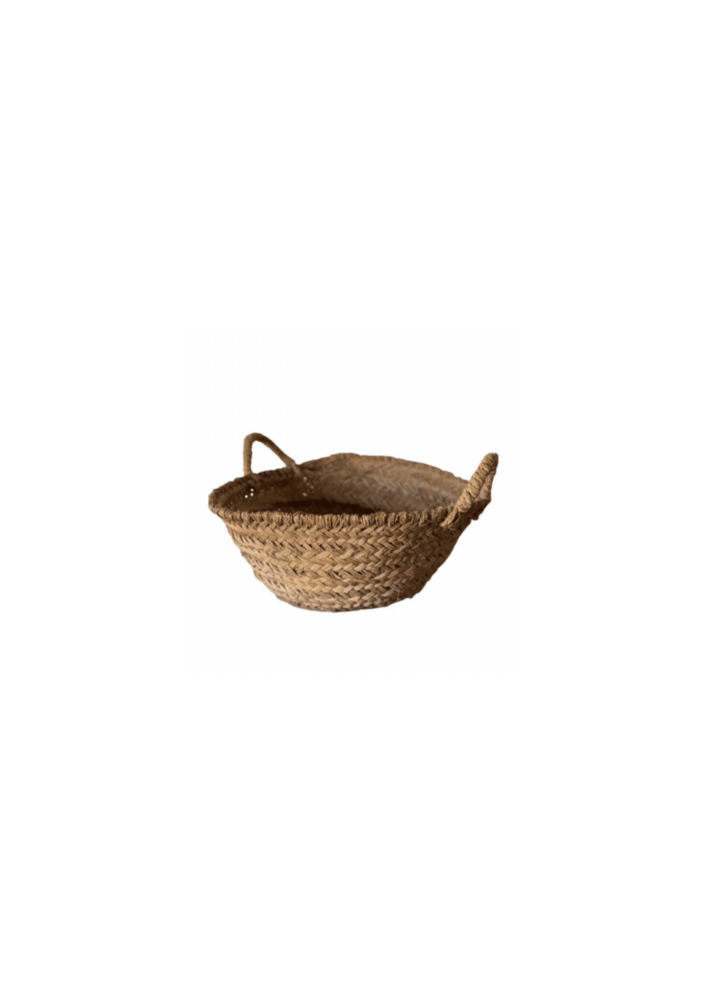 Vintage Spanish Olive Basket, large