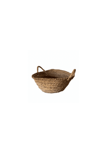 Vintage Spanish Olive Basket, large