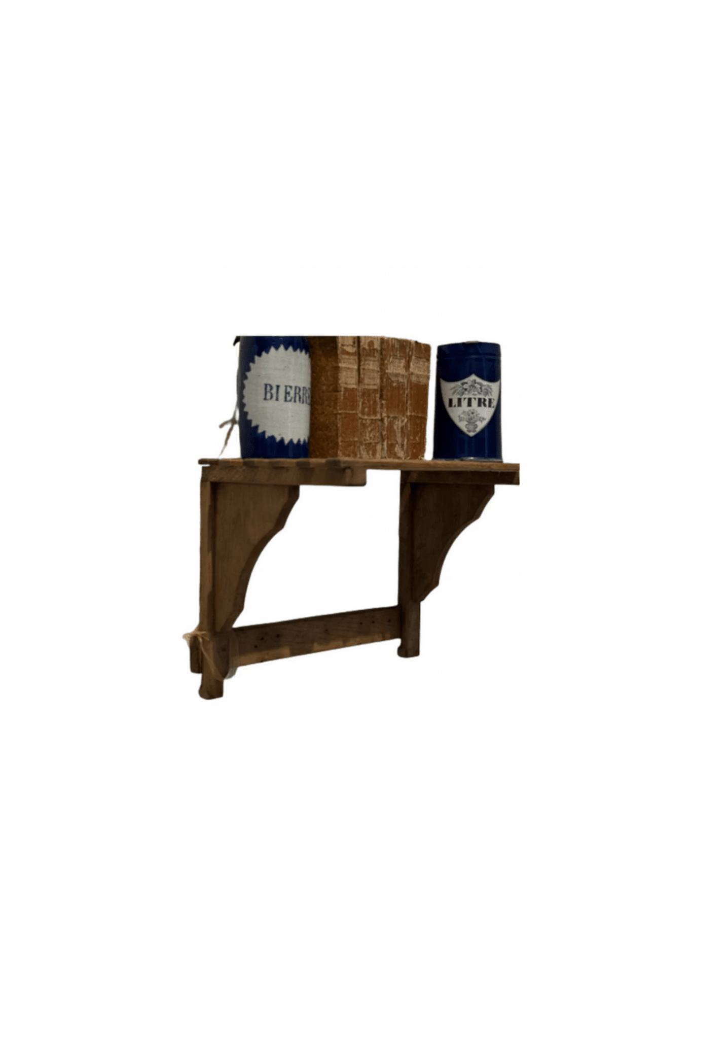 Vintage Train Luggage Shelves