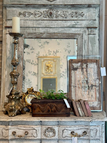 Wooden Candlestick circa 1800